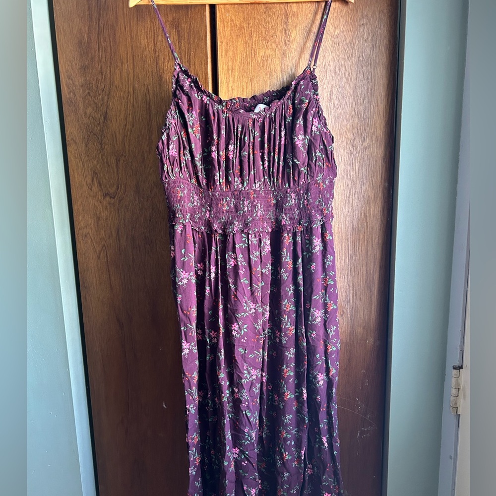 Floral midi dress